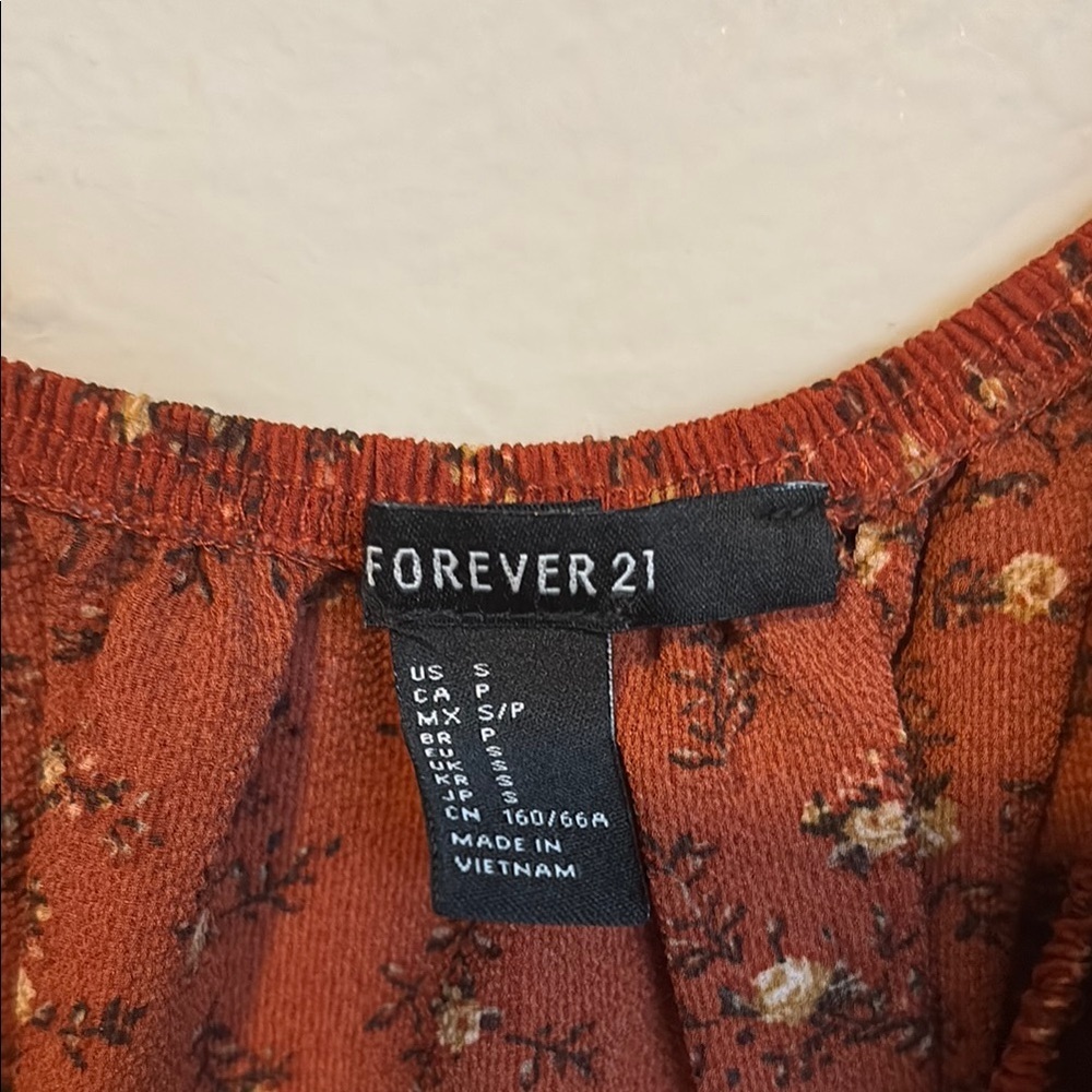 Rust Red Spaghetti Strap Jumpsuit - Picture 2 of 3